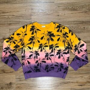 Saint Laurent Paris “Palm Sunset” Sweatshirt – SS16